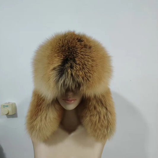 Russian Style Natural Fox Trapper